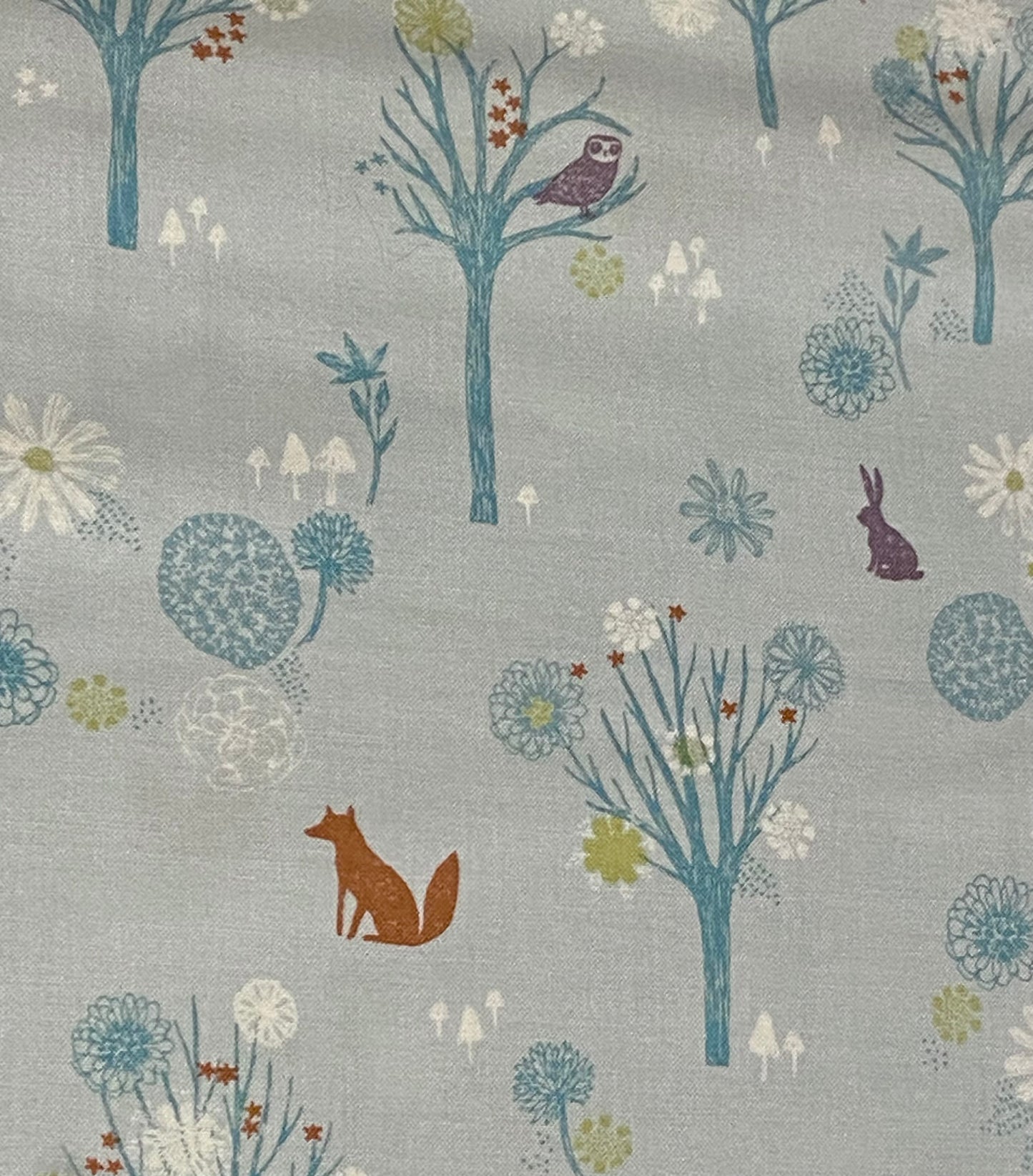 Wildwood Blue Teal Fabric