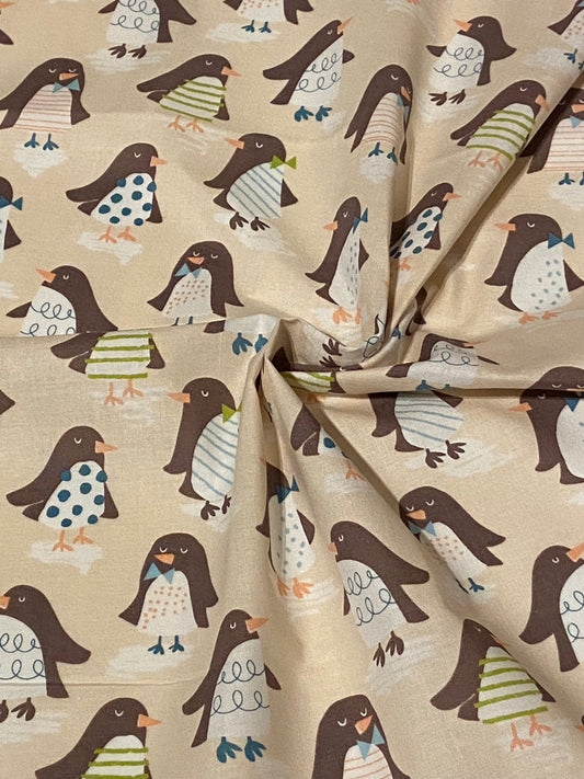 Penguin Fabric - Fat Quarter