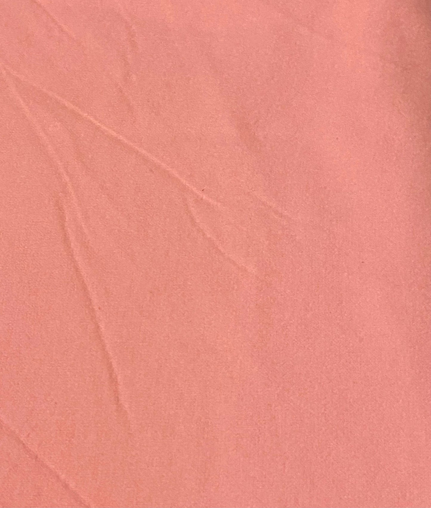 Solid Baby Pink Brushed Cotton Flannel fabric