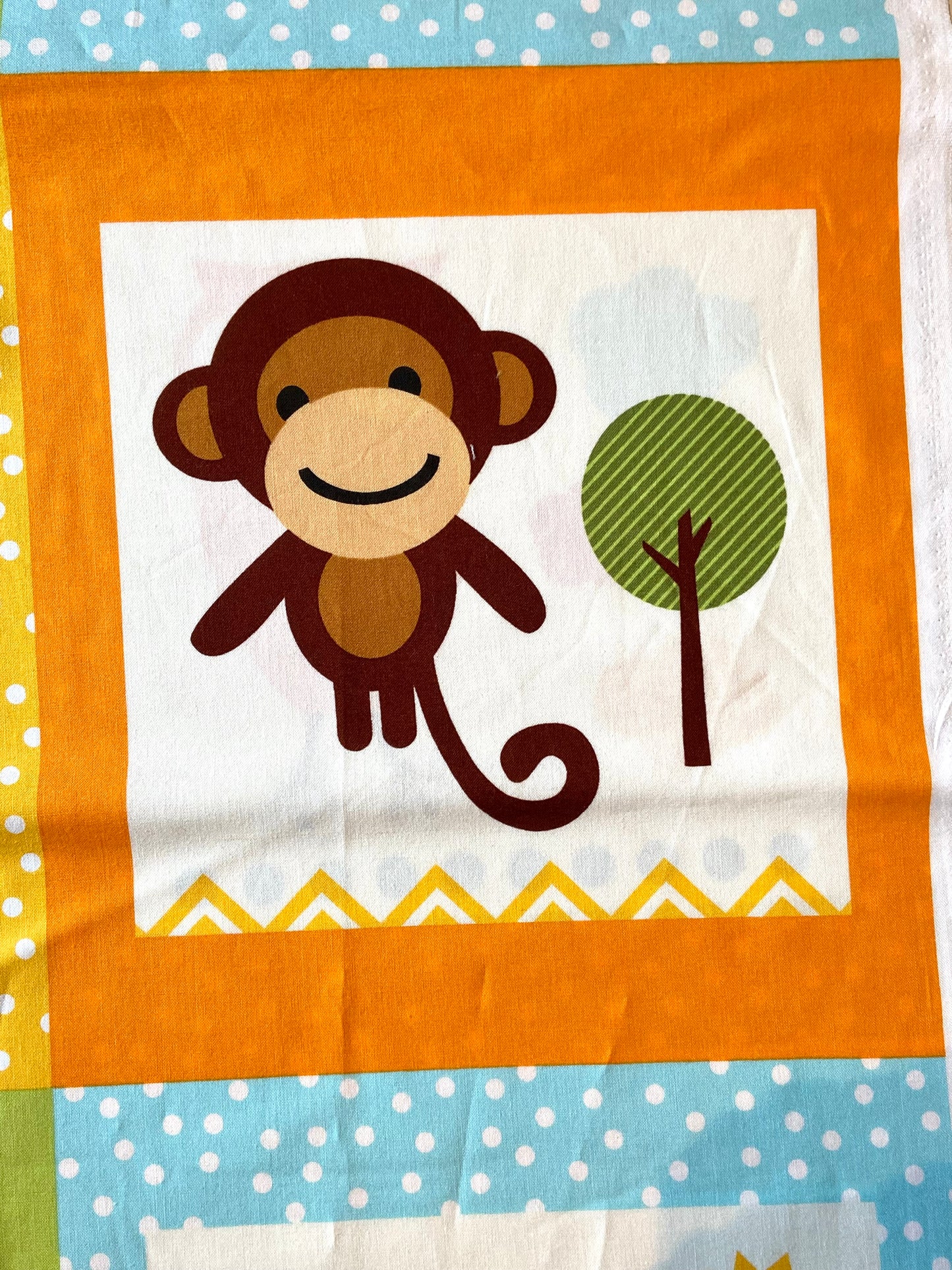 Urban Zoologie Large Zoo Animal Print Quilting Panel - Last Piece 1.5 Metres