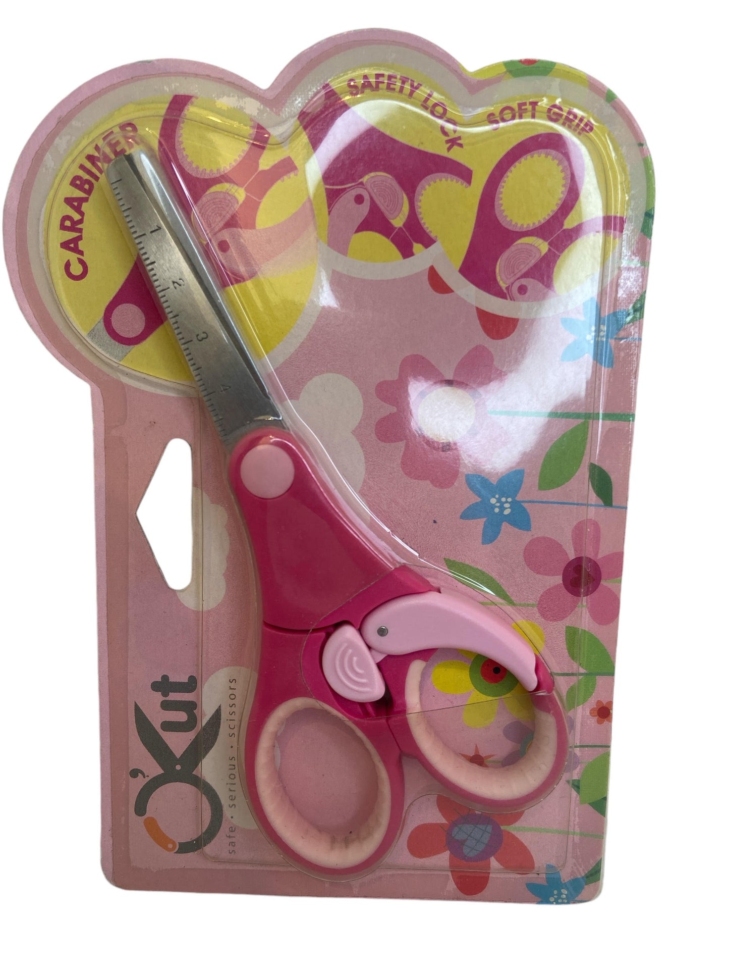 Children's Safety Scissors with Carabiner