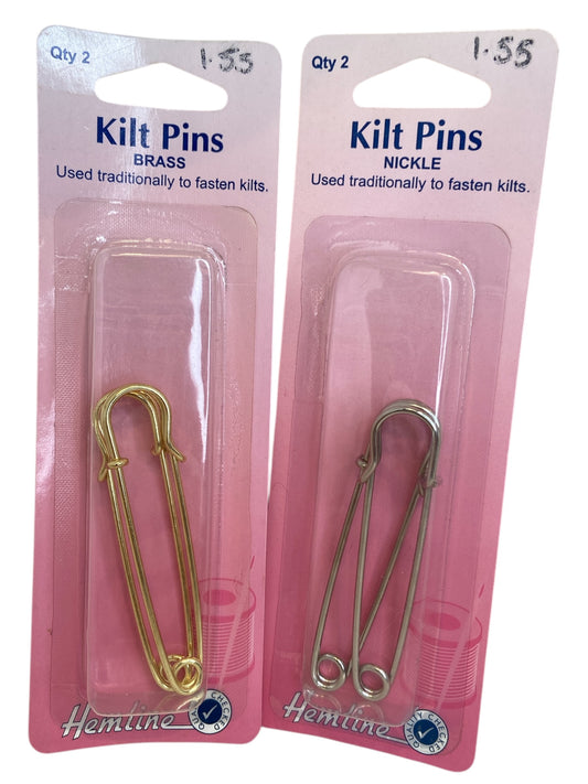 Kilt Pins: 75mm: 2 Pieces