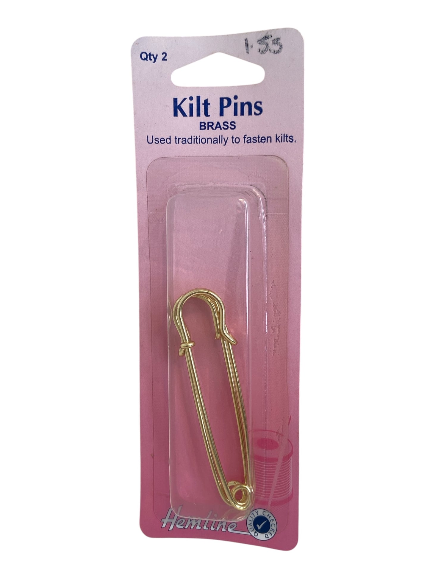Kilt Pins: 75mm: 2 Pieces
