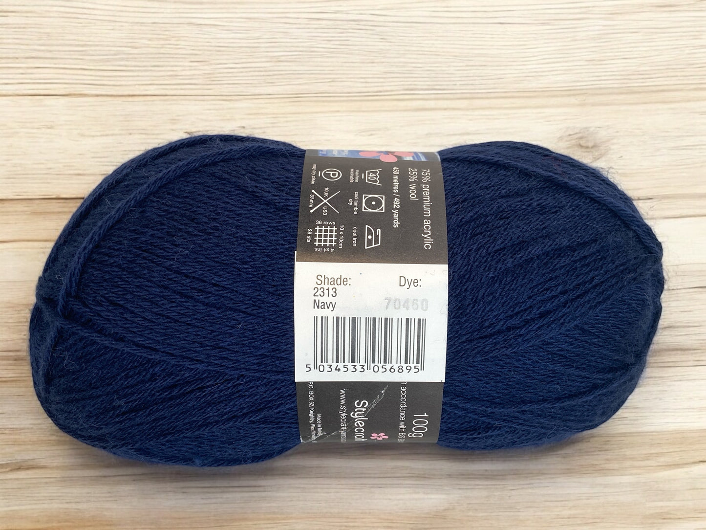 Stylecraft Life 4 Ply Acrylic and Wool Mix Yarn