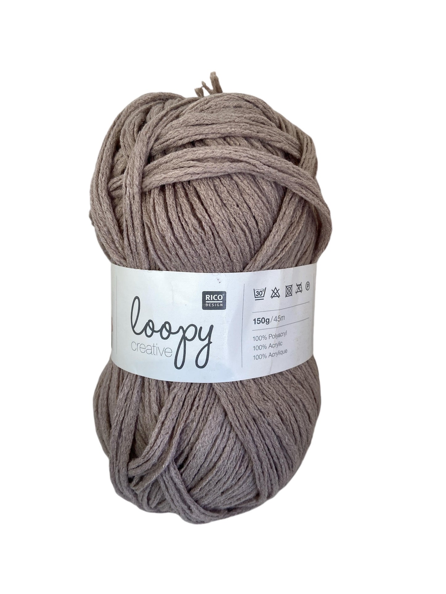 Rico Loopy Creative Wool 100% Acrylic Scarf Yarn