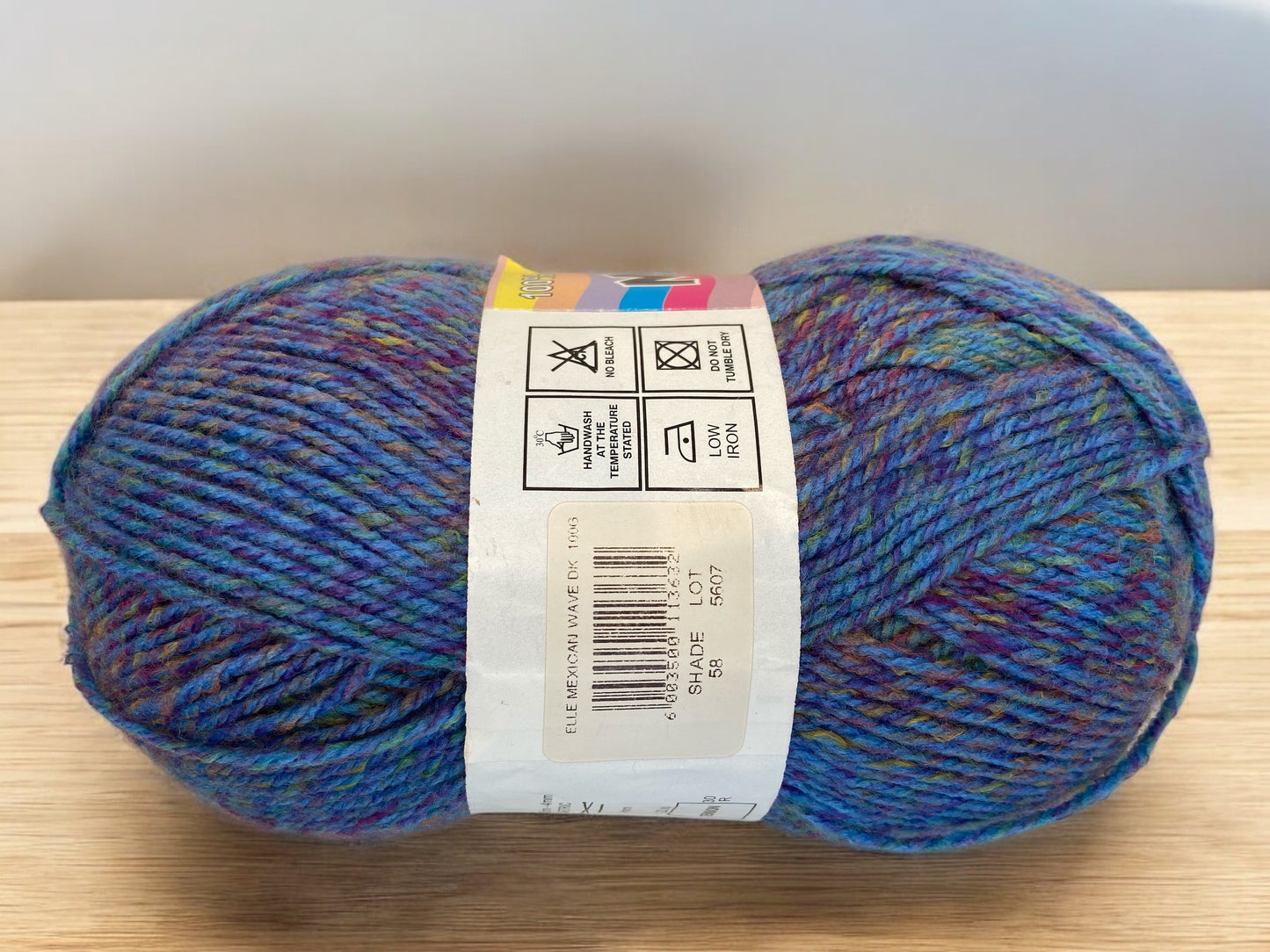 Mexican Wave Double Knit Acrylic Yarn by Elle