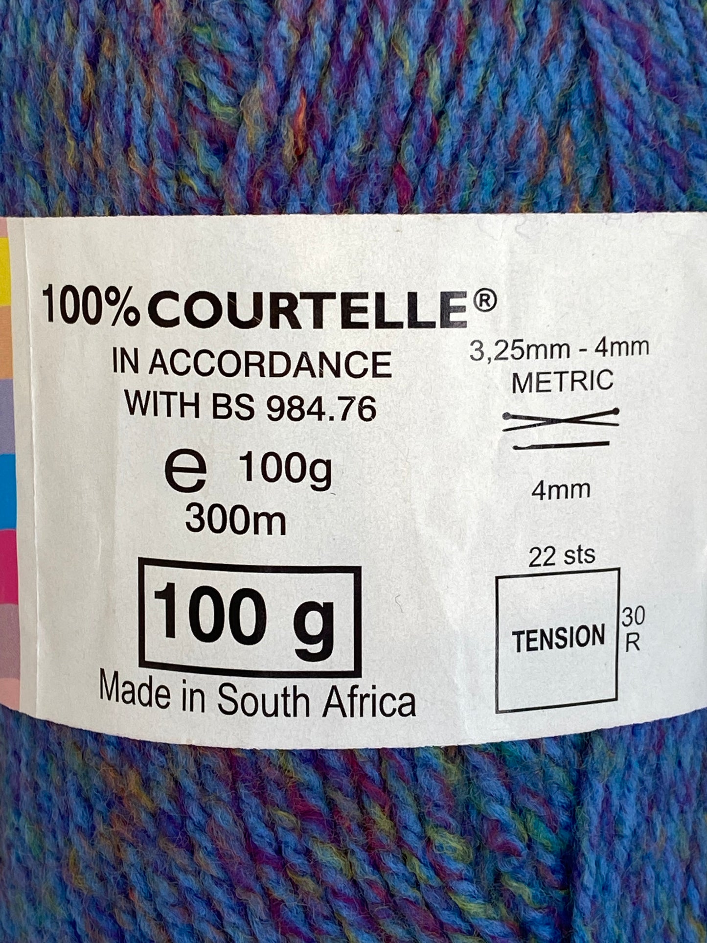 Mexican Wave Double Knit Acrylic Yarn by Elle