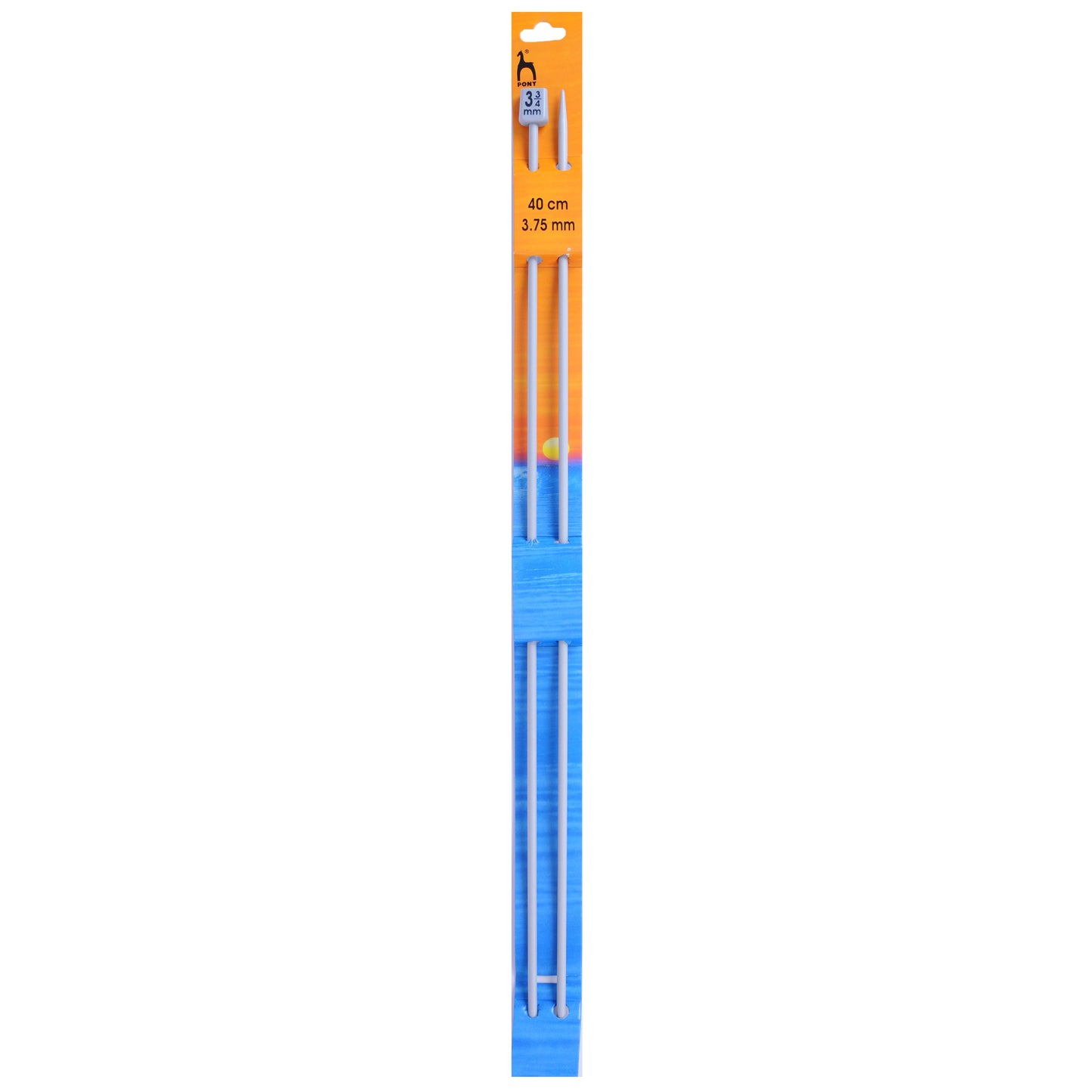Pony Single Point Knitting Needles 40cm (3.25mm - 20mm)