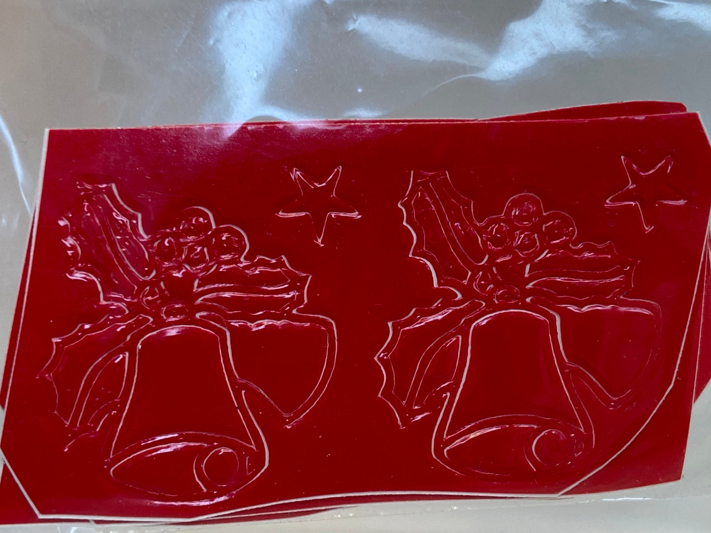 Christmas Bells Stickers (Pack of 10) - Various Colours