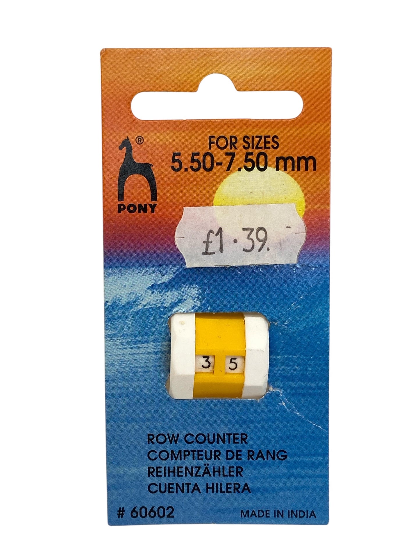 Row Counter for sizes 5.50-7.50mm