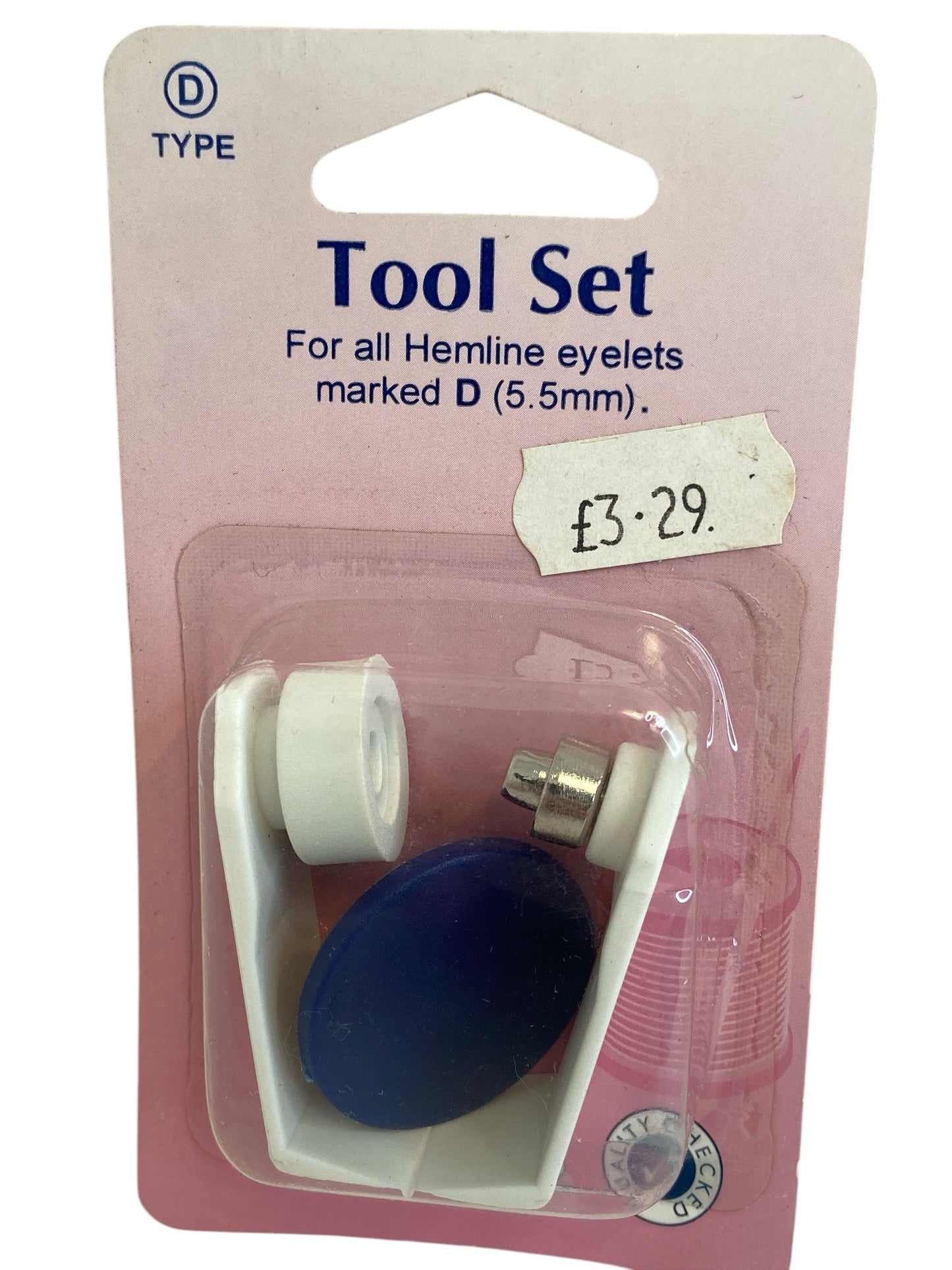 Hemline Eyelet Tool Set - Type D