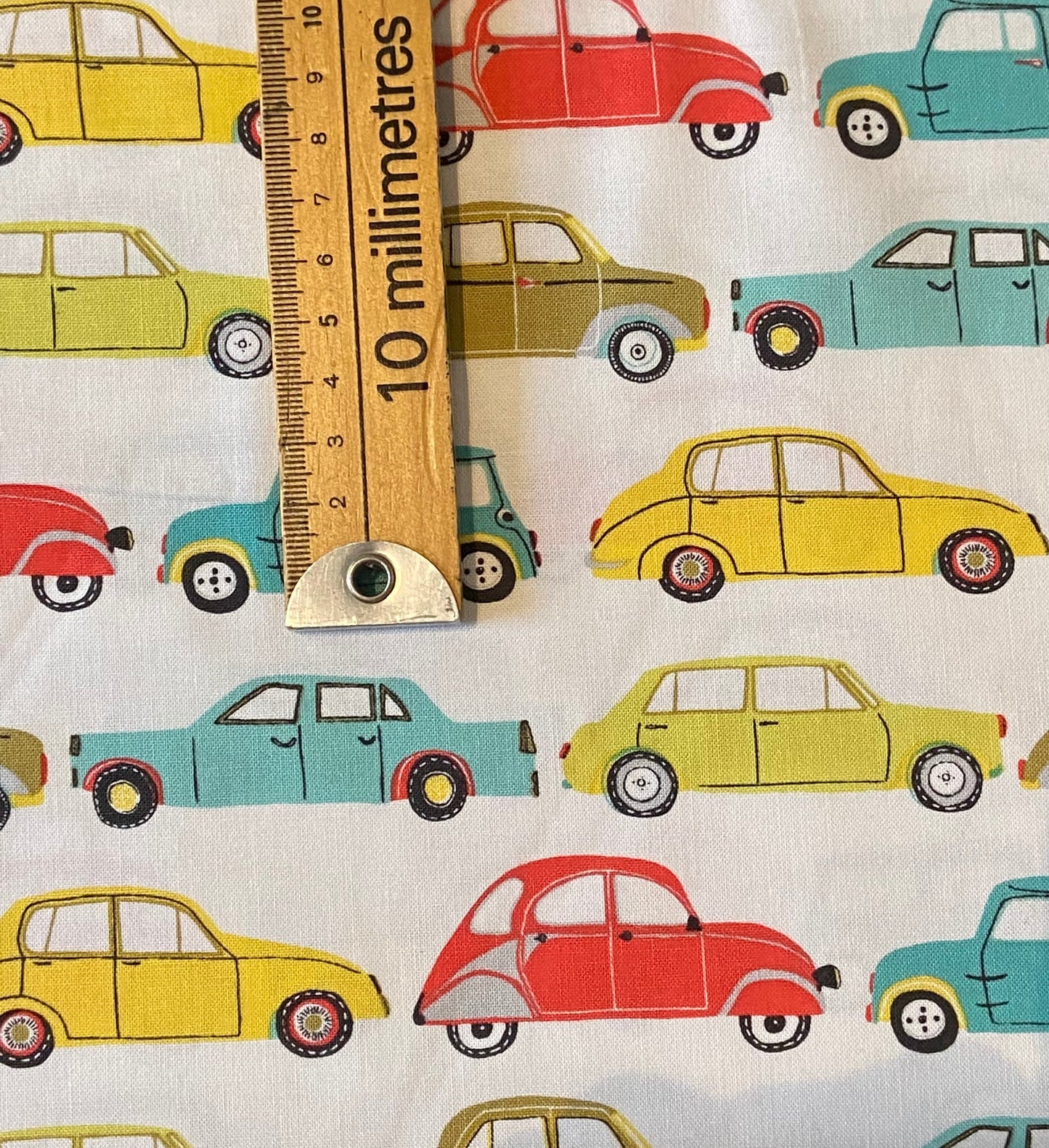 Classic Cars Fabric